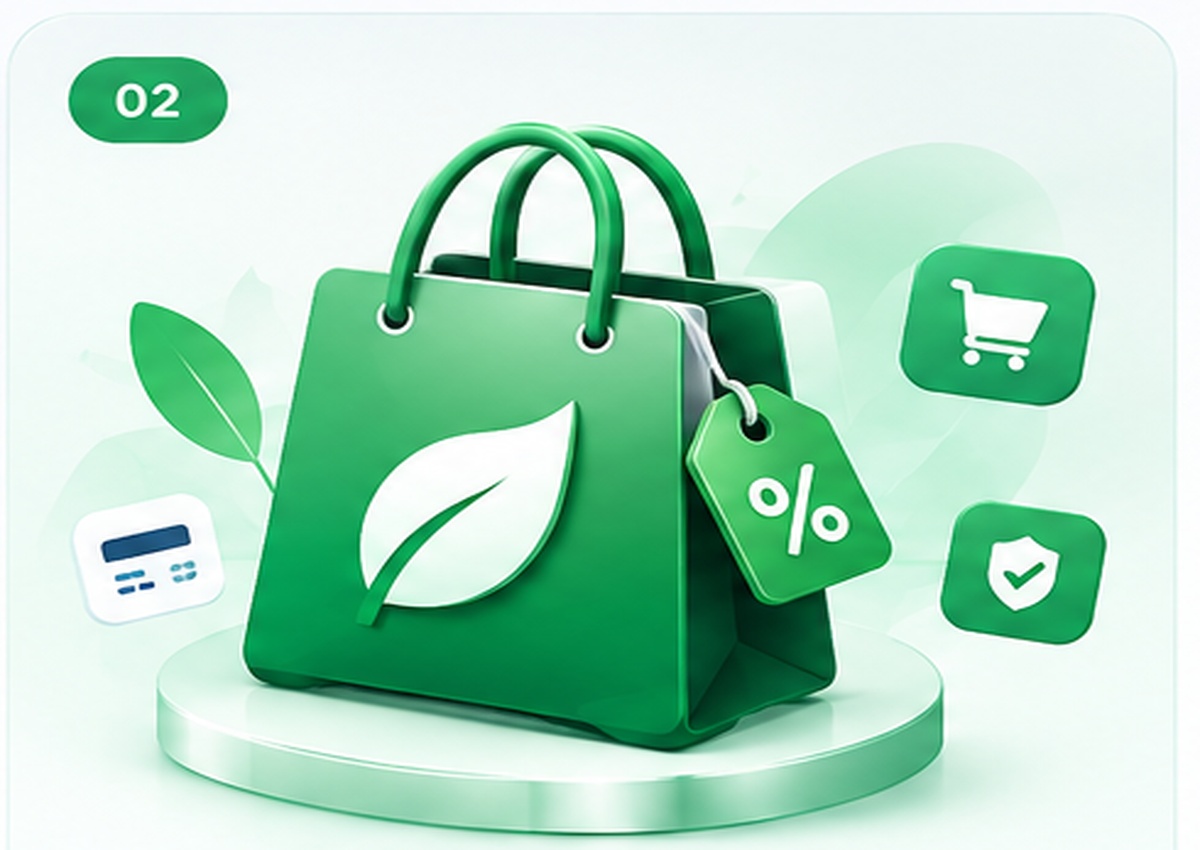 GreenSale e-commerce web loyiha — raxmatjonov.uz portfolio
